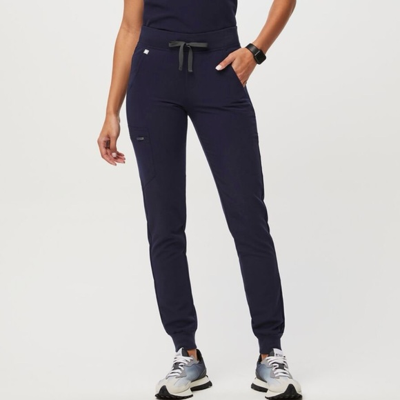 FIGS: NAVY BLUE - Zamora Jogger Scrub Pants, LP - Picture 2 of 7